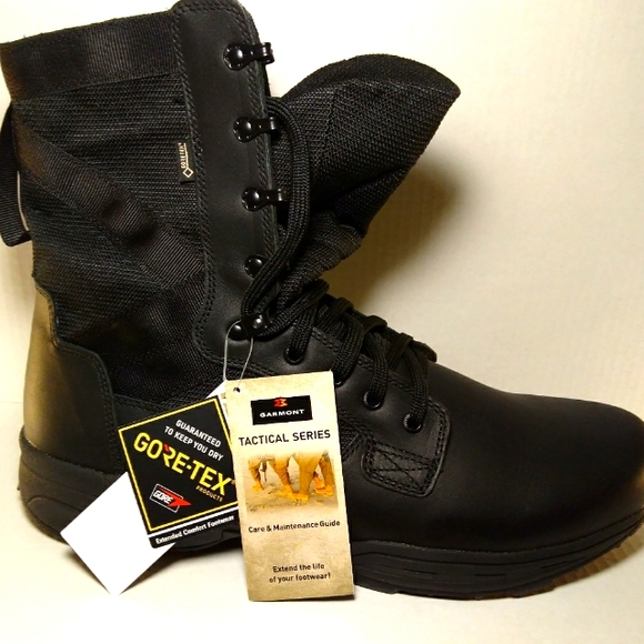 Garmont Shoes | Men's Garmont T8 GTX GORE-TEX Waterproof Tactical Combat Boots Size 15 | Color: Black | Size: 15 | Gotboots22's Closet
